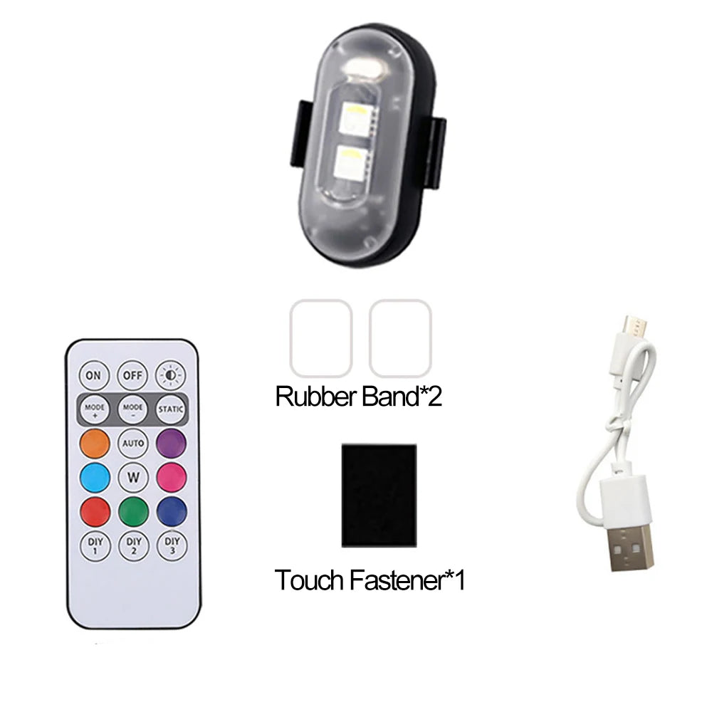Wireless RGB Strobe Lights
