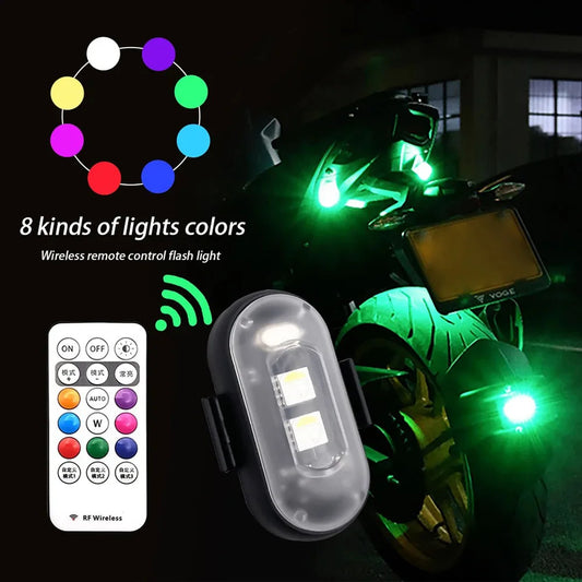 Wireless RGB Strobe Lights