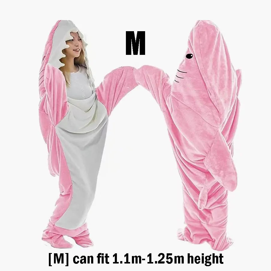 Shark Hoodie Blanket