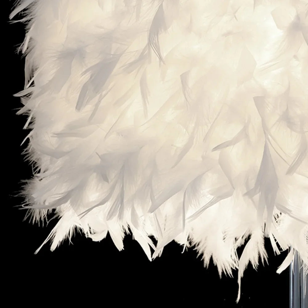 Feather Table Lamp