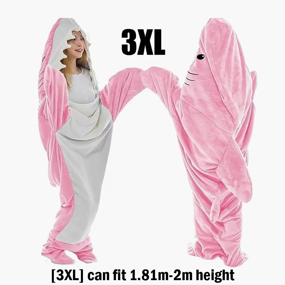 Shark Hoodie Blanket